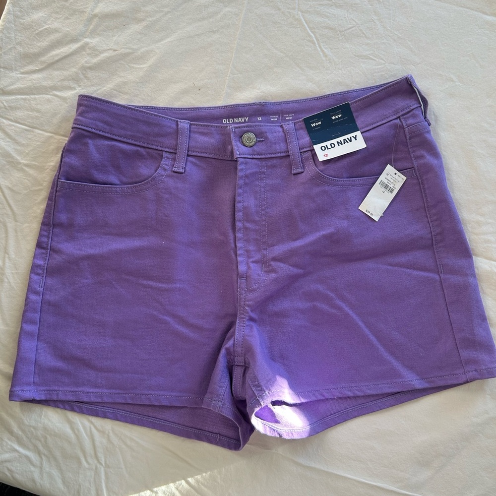 Old Navy Women's Purple Shorts NWT